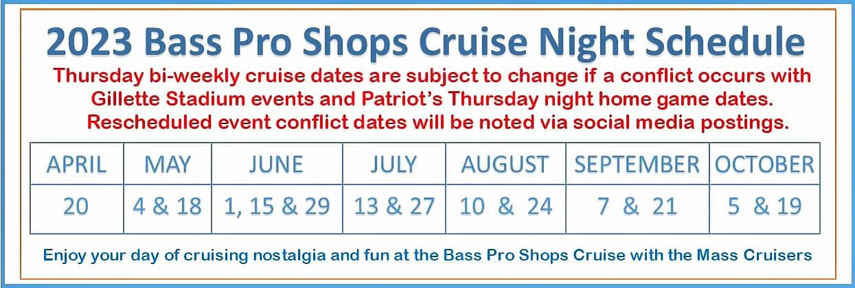 2023 – Bass Pro Shop Cruise Nights