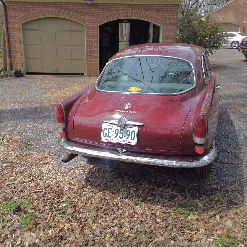 1959 Alfa Romeo Giulietta Sprint