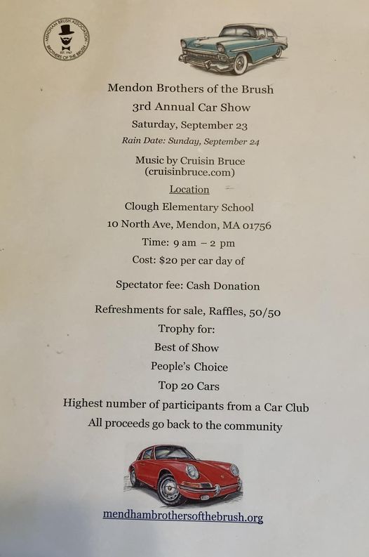 September 23, 2023 – Mendon Brothers Car Show