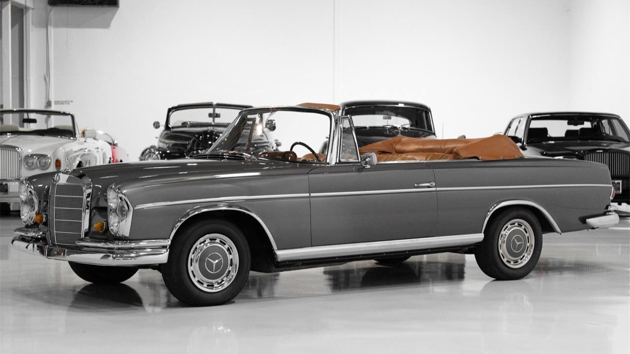 A 1967 Mercedes-Benz 300 SE Cabriolet for sale on ClassicCars.com.
