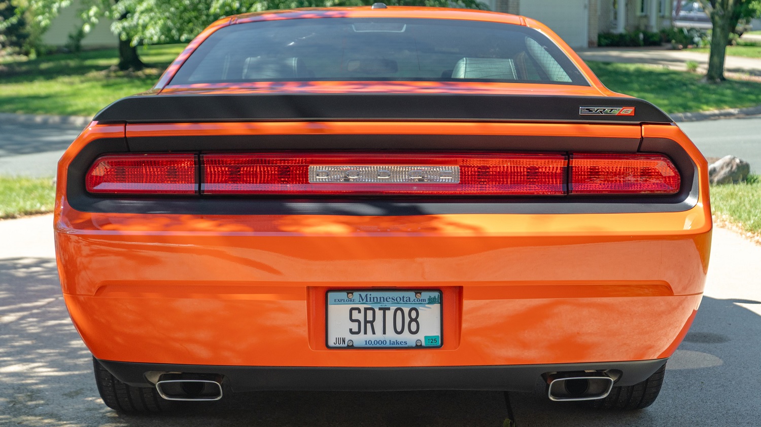 2008 Dodge Challenger SRT8 rear end