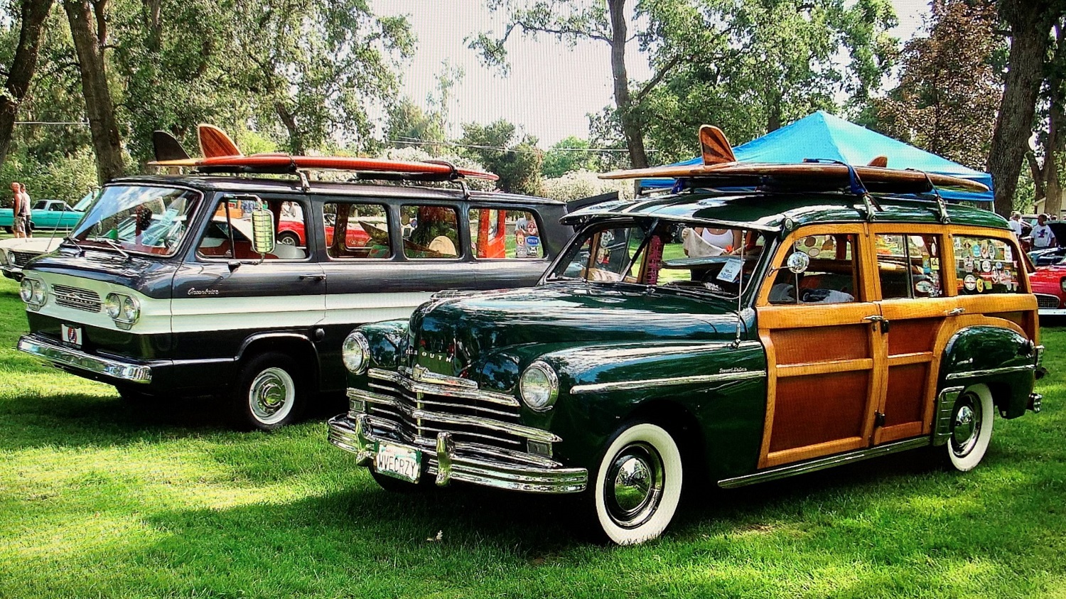 1949 Plymouth Special Deluxe woodie wagon