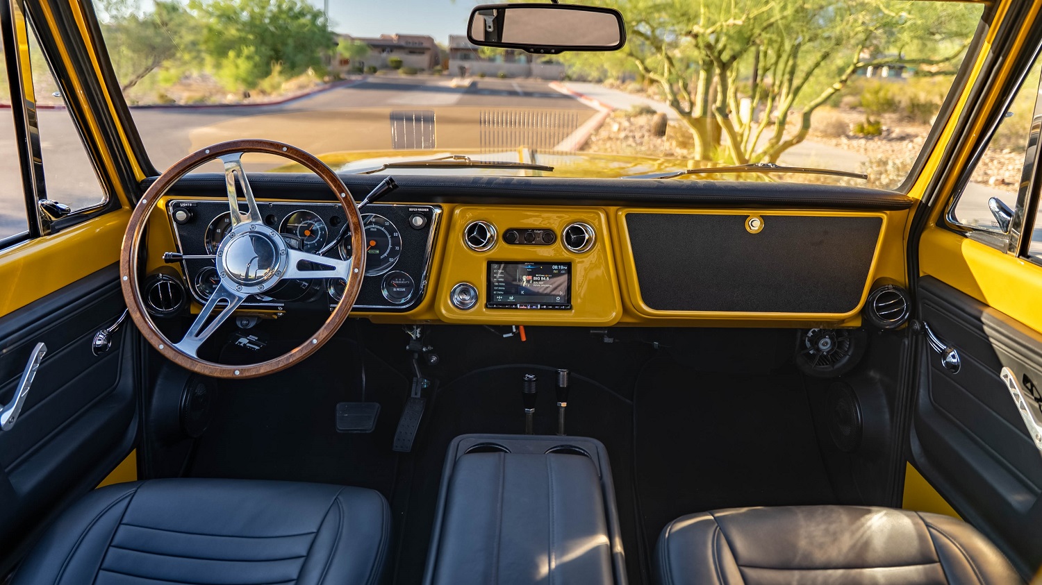 Velocity Restorations 1972 Chevrolet K5 Blazer interior