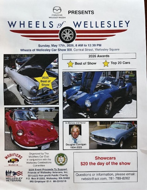 Wheels of Wellesley Car Show