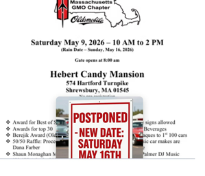 Eastern Mass GMO ((Buick-Oldsmobile-Pontiac-Cadillac) Spring Dust-Off 2026